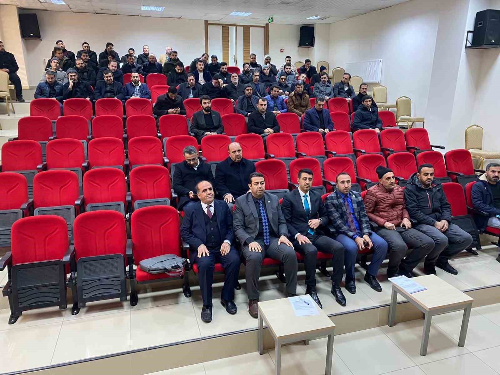 Elazığ’da  aralık ayı mutad toplantısı gerçekleştirildi
