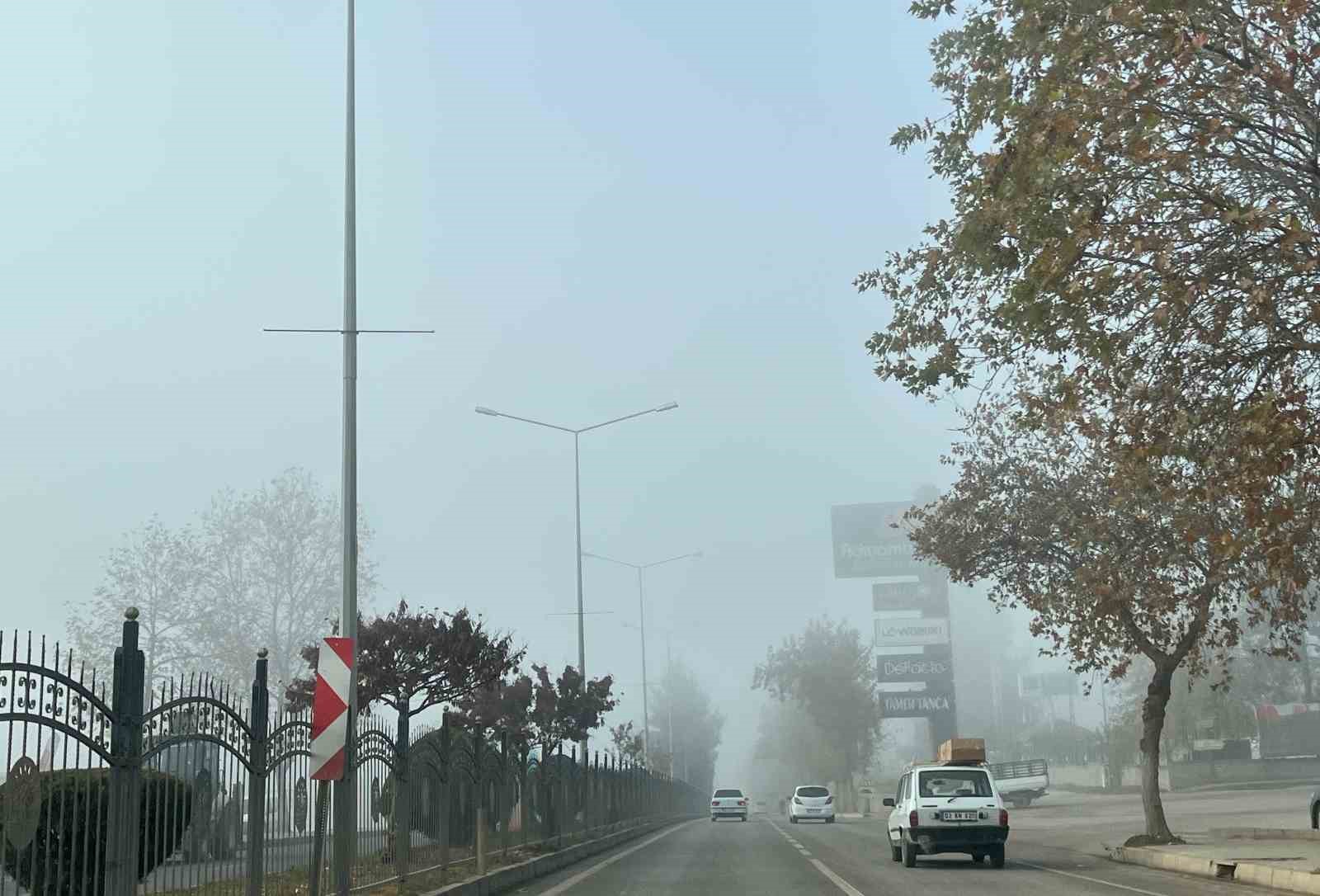 Adıyaman’da yoğun sis etkili oldu