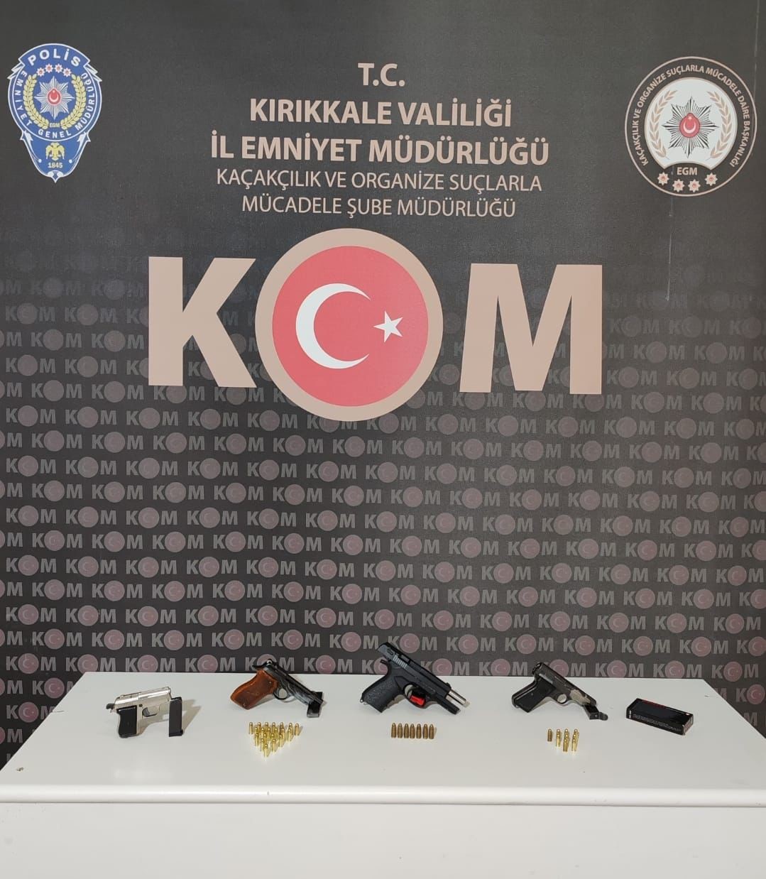 Kırıkkale’de kaçak silah operasyonu: 2 gözaltı