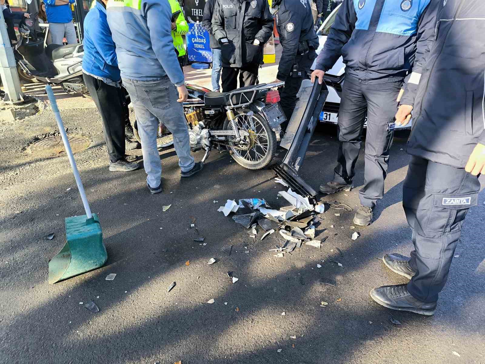 Malkara’da trafik kazası: 2 yaralı