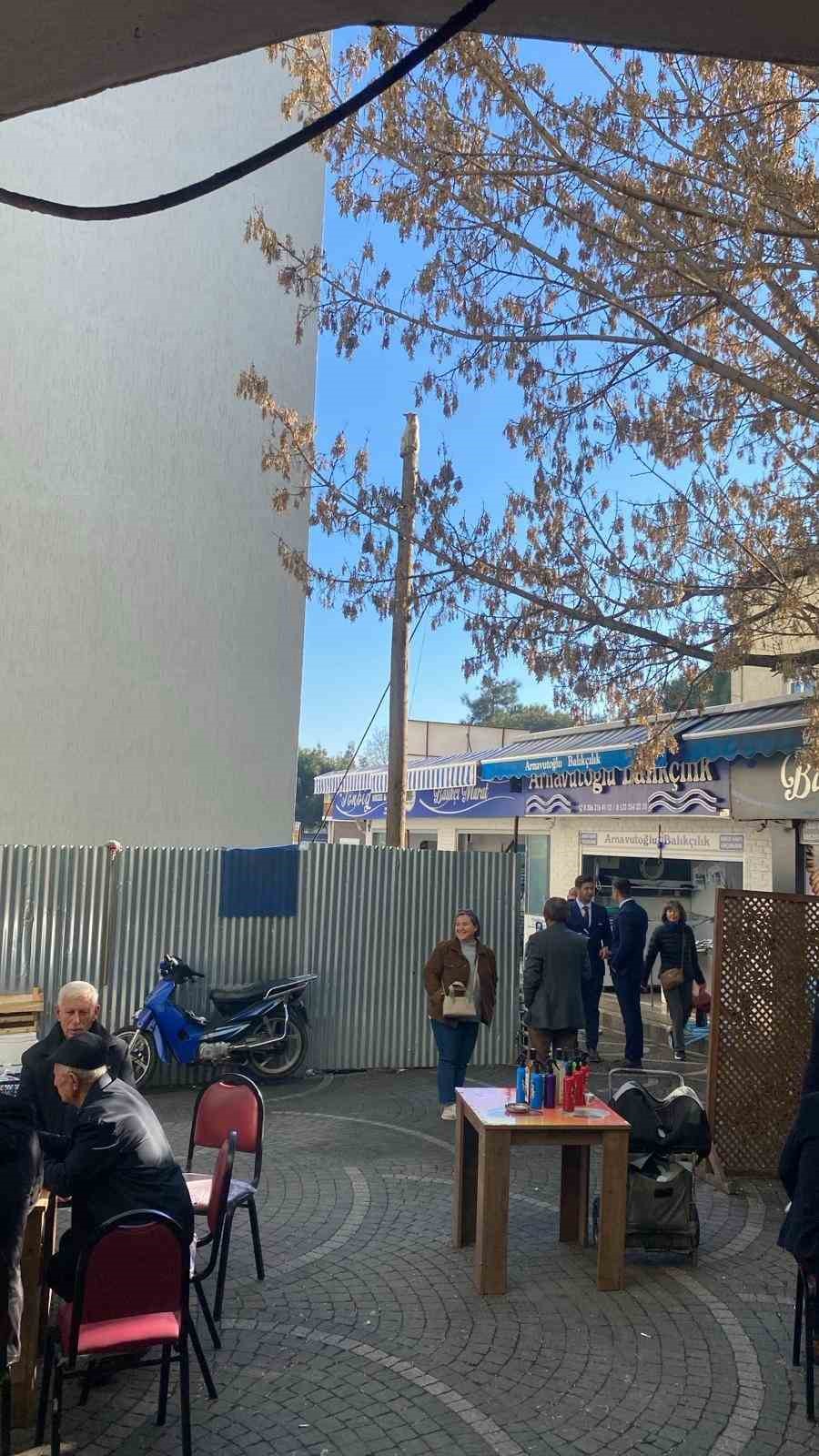 Çanakkale’de köpekten kaçan kedi 5 saat direkte bekledi