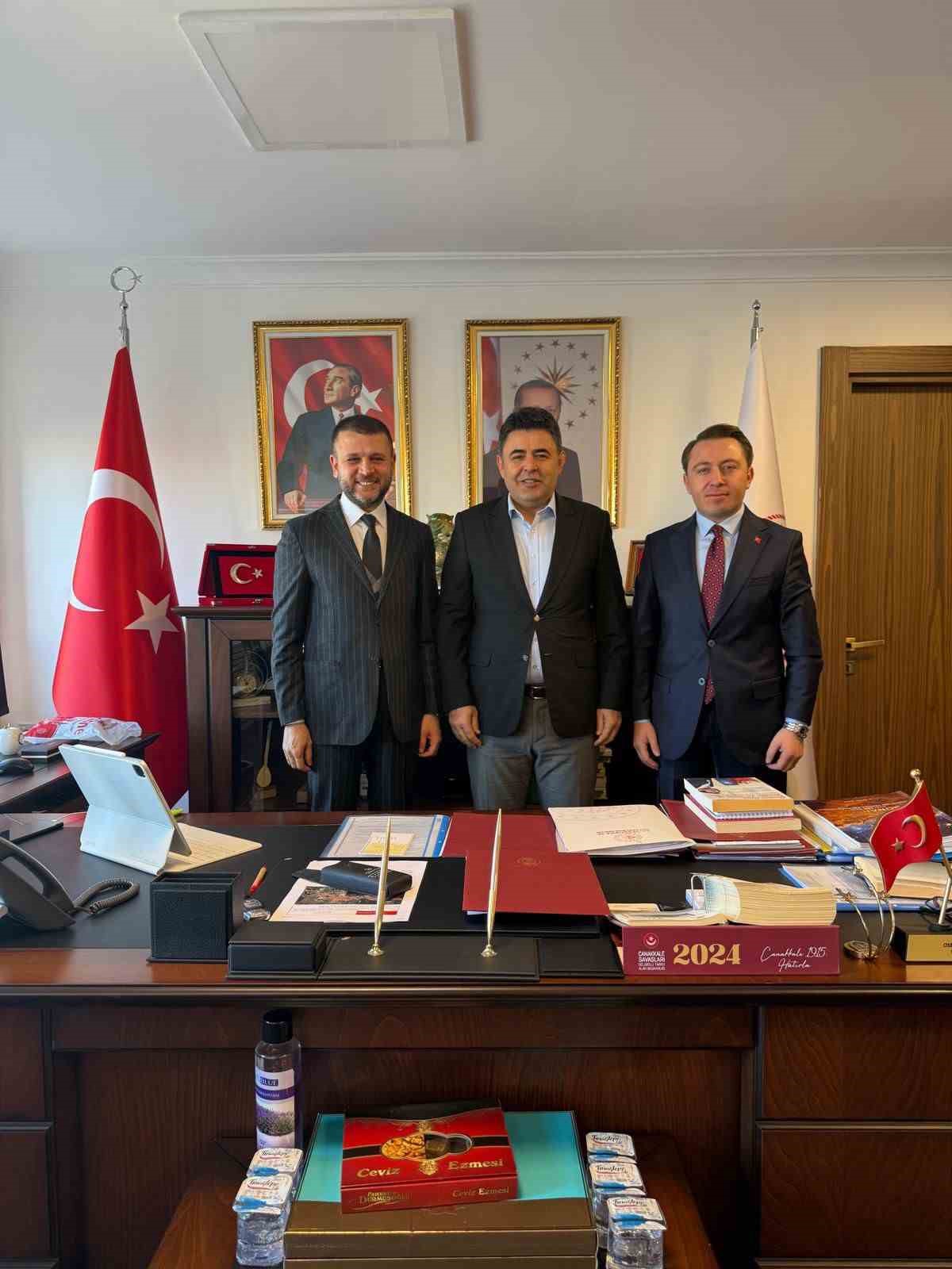 Eğil il&ccedil;esine yapılacak yatırımlar i&ccedil;in g&ouml;r&uuml;şmeler ger&ccedil;ekleşti
