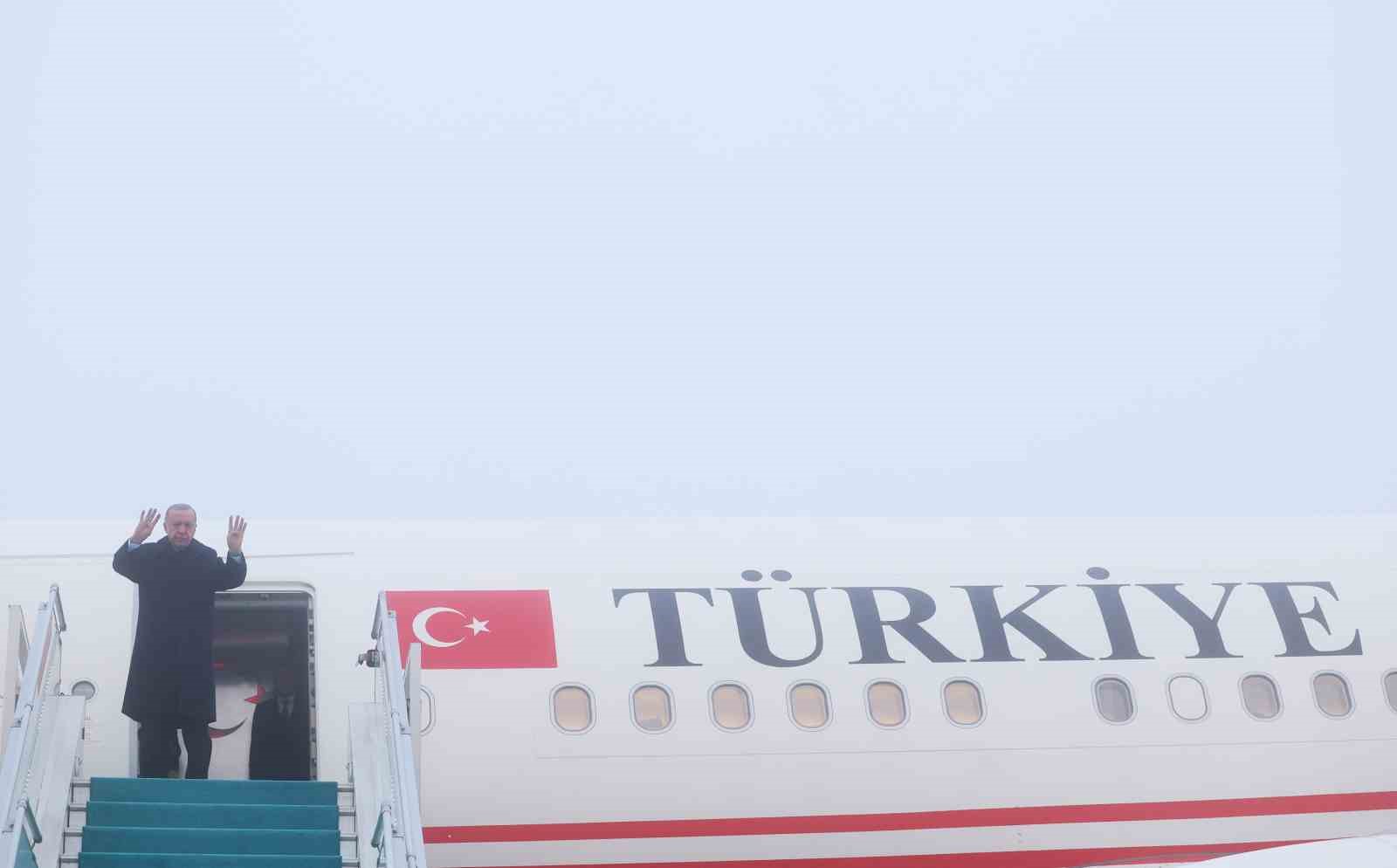 Cumhurbaşkanı Erdoğan Mısır’a gitti