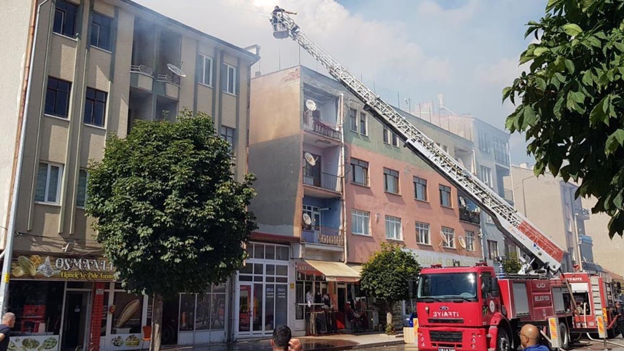 Alaca Belediyesi itfaiyesi bir yılda binin üzerinde vakaya müdahale etti