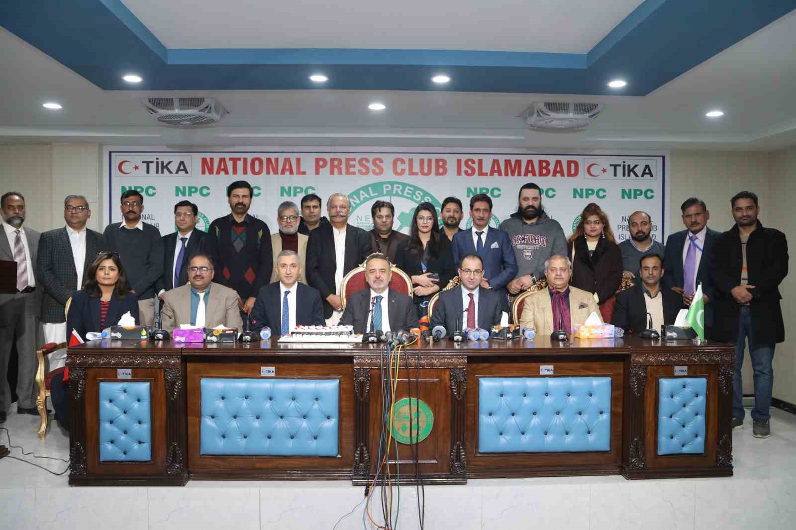 TİKA, Pakistan’da Ulusal Basın Kulübü konferans salonunu yeniledi