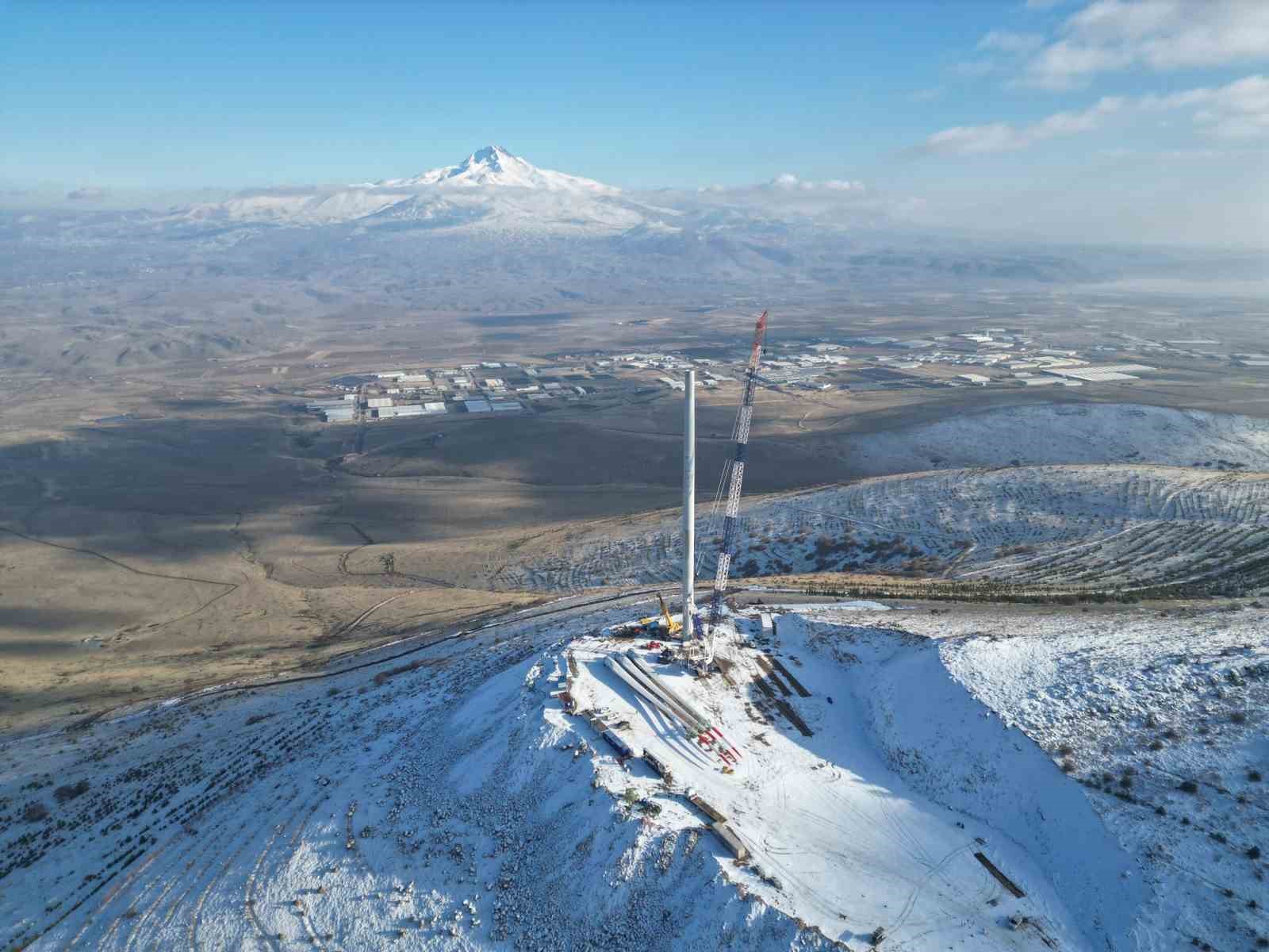 Türkiye’nin toplu ulaşımdaki ilk rüzgar enerji santrali projesi adım adım ilerliyor