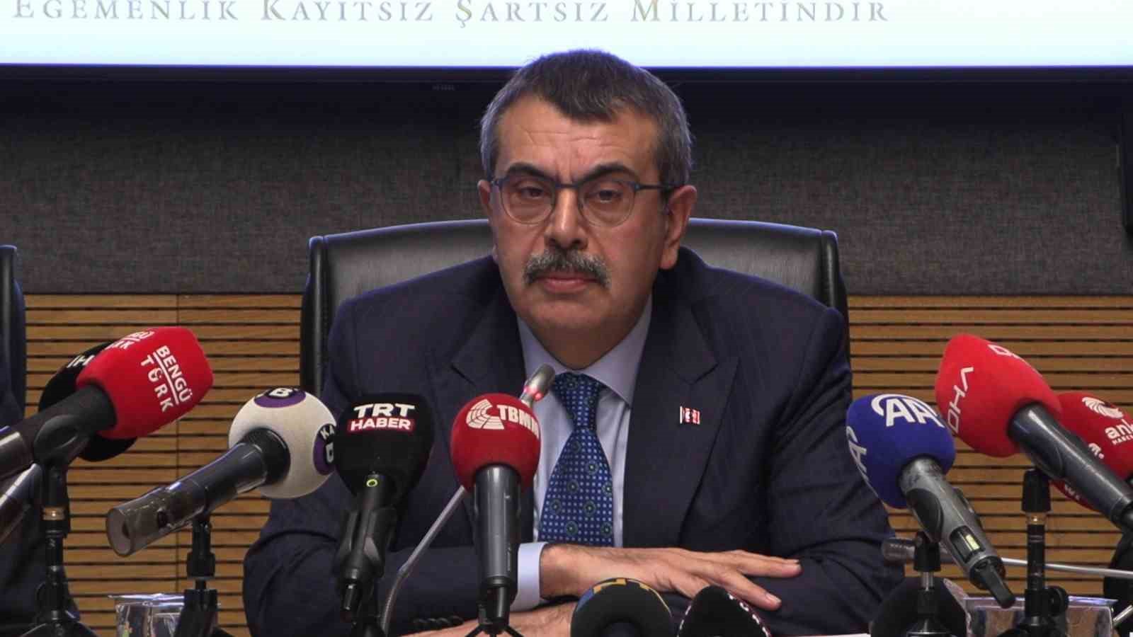 Bakan Tekin: “Türkiye Yüzyılı Maarif Modelimizin kadına yönelik şiddetle mücadelede köklü bir dönüşümün kapılarını aralayacağına yürekten inanıyoruz"
