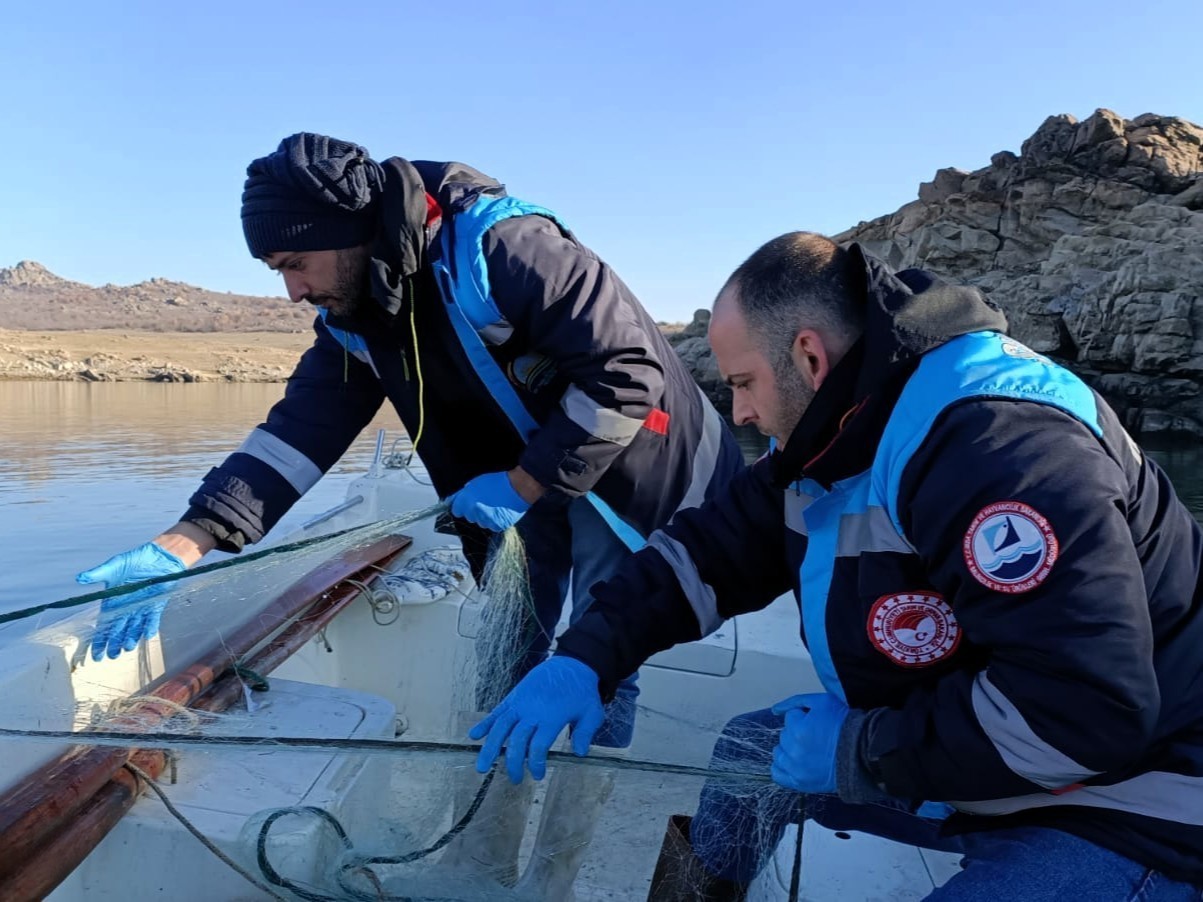 Kırklareli Kayalı Barajı’nda kaçak av denetimi