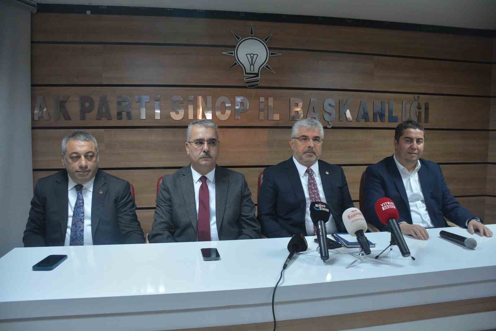 AK Parti Sinop İl Başkanlığı için temayül yoklaması
