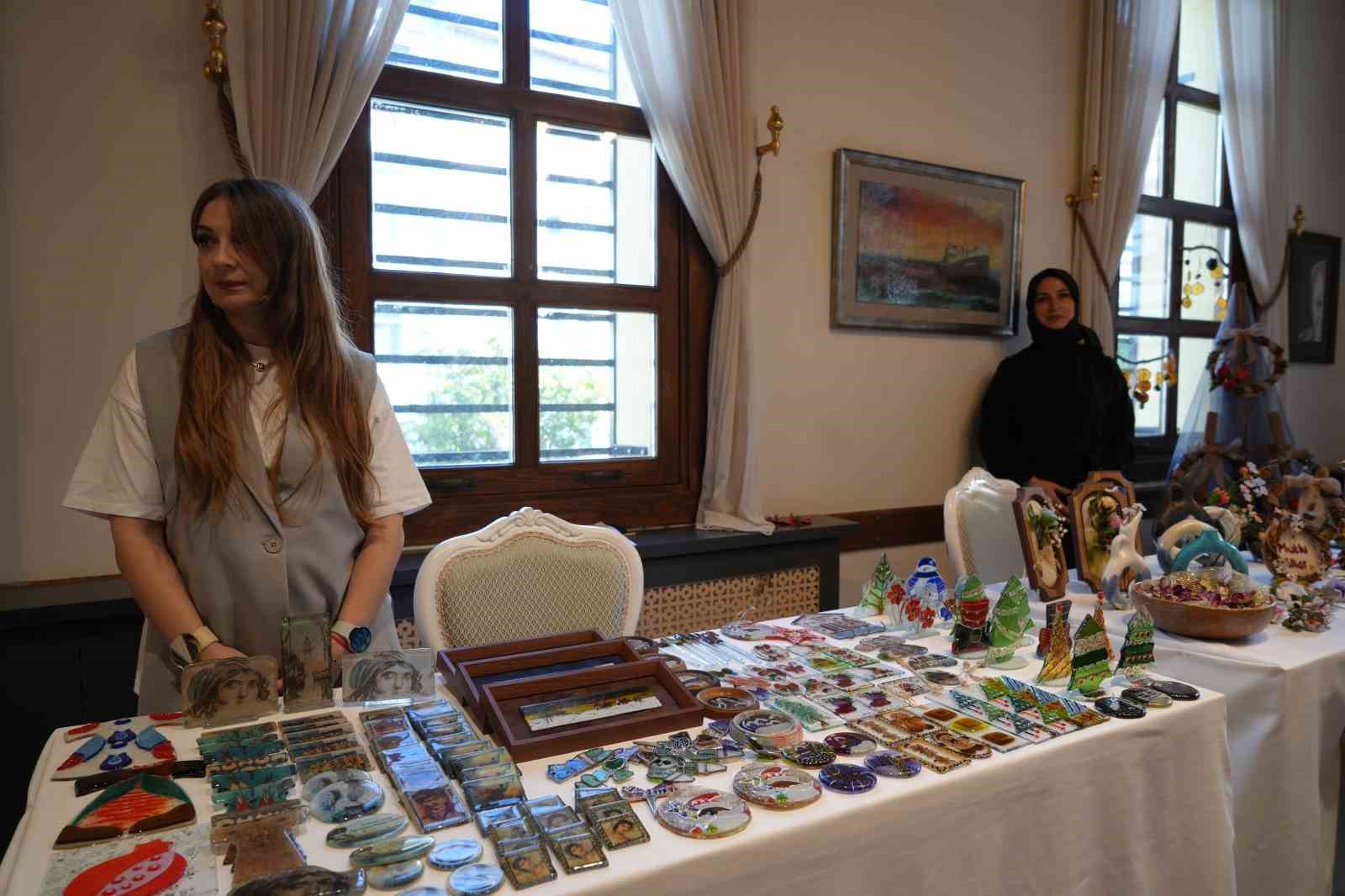 Samsun Olgunlaşma Enstitüsü’nün el emeği ürünleri görücüye çıktı