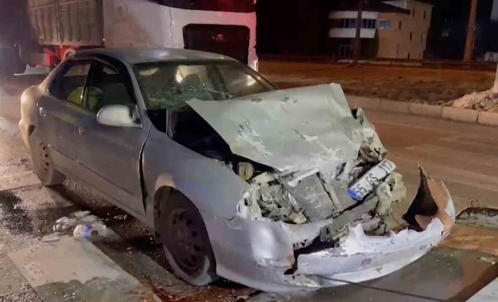 Çorum’da trafik kazası: 1 yaralı