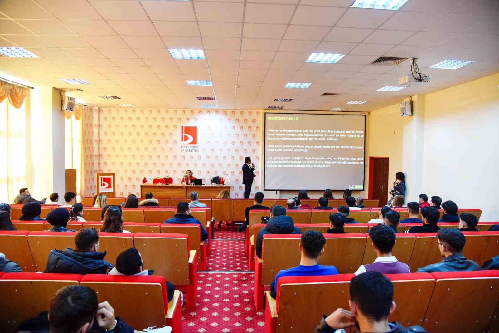 BŞEÜ’de ‘Klinker ve Çimento Üretimi Prosesleri’ semineri
