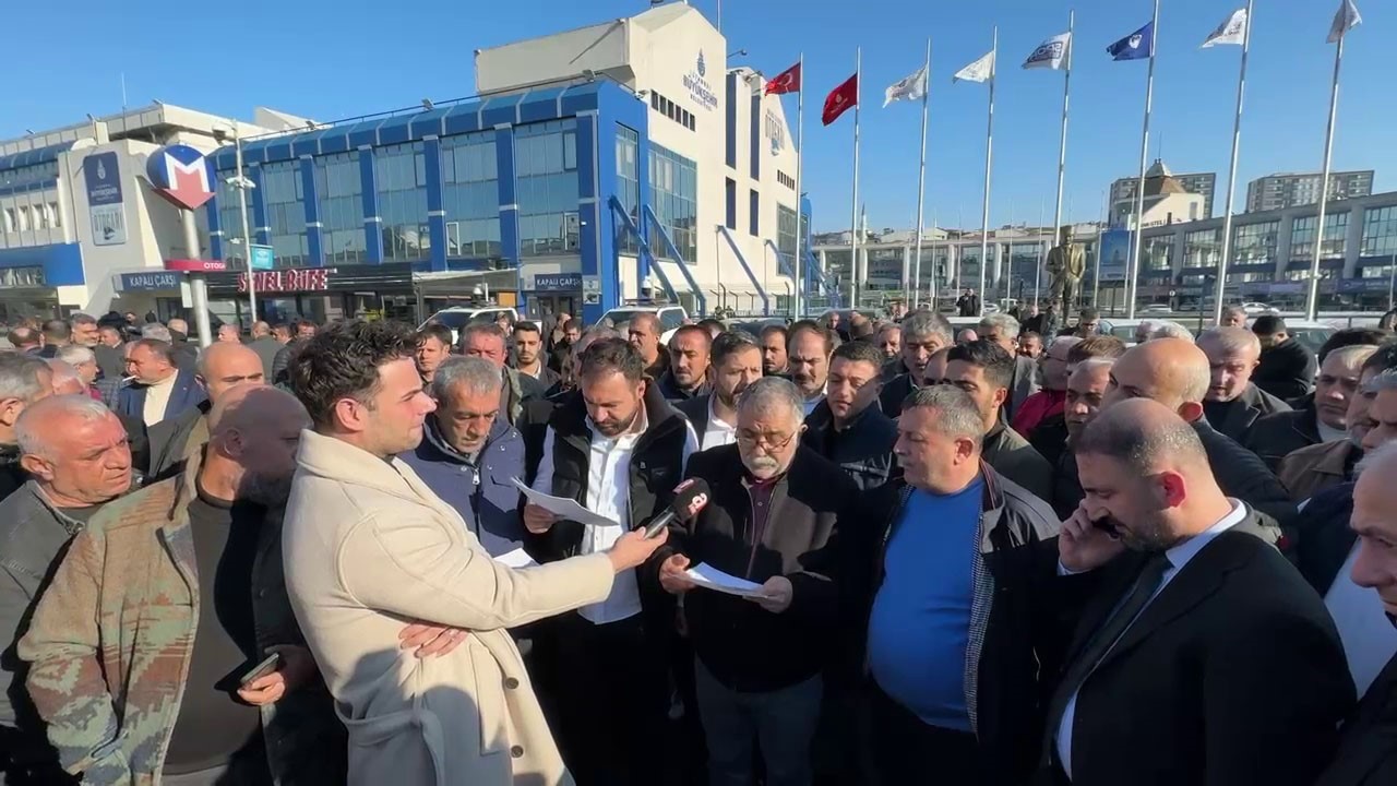 İBB’den Otogar’daki faiş zam protestosuna müdahale
