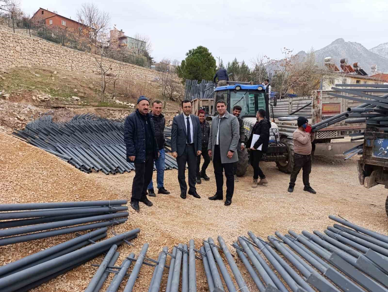 Siirt Valiliğinden &ccedil;ift&ccedil;iye b&uuml;y&uuml;k destek
