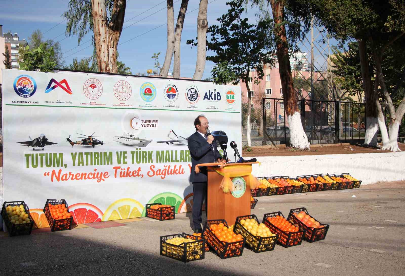 Mersin’de ’Narenciye Tüket, Sağlıklı Yaşa’ etkinliği düzenlendi
