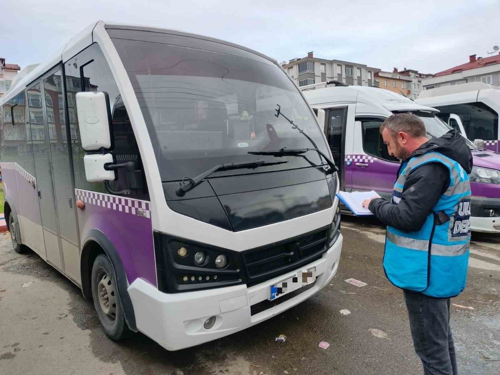 Ordu’da 1 yılda 5 bin 217 toplu taşıma aracı denetlendi