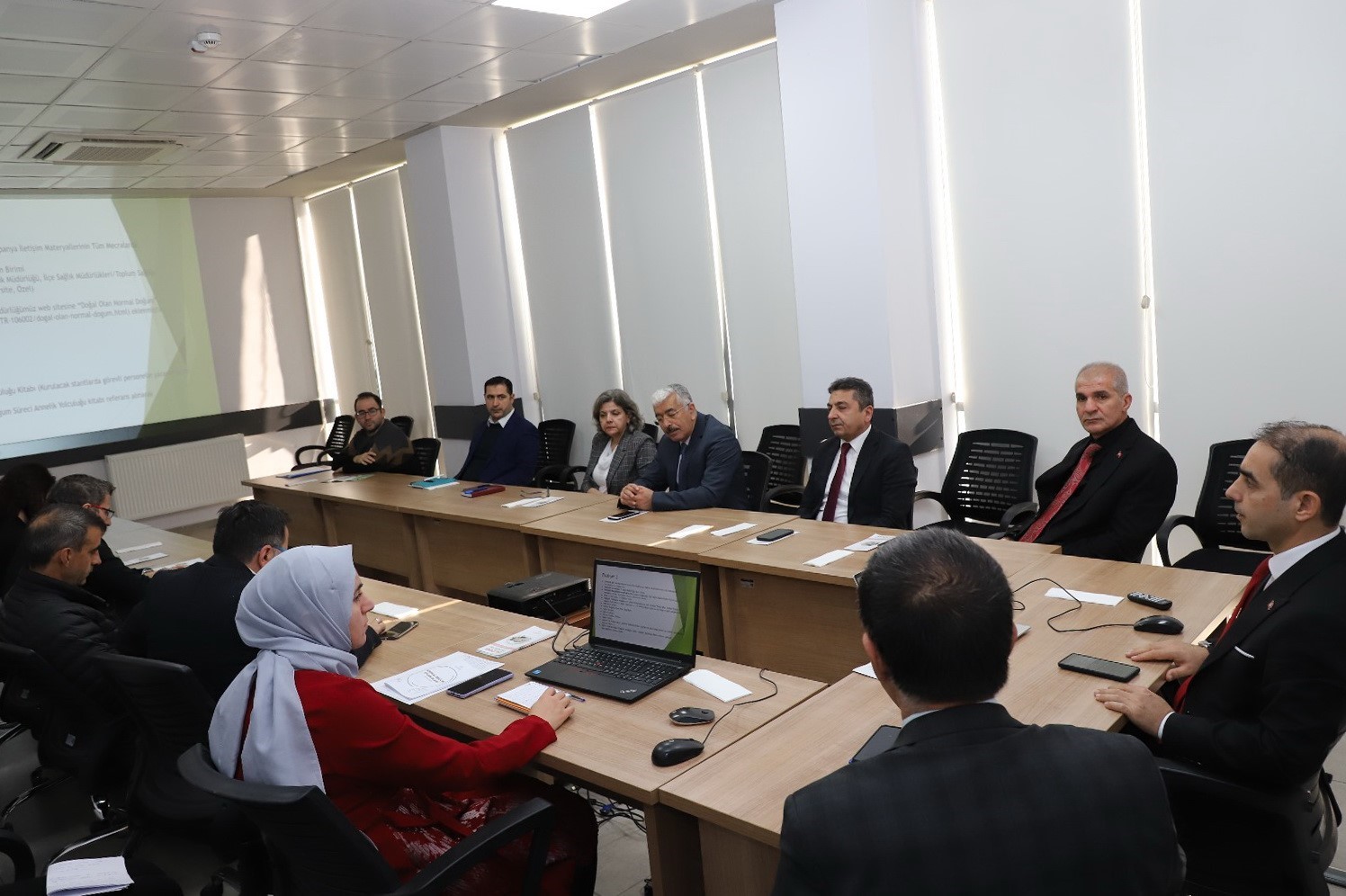 Normal doğum eylem planı toplantısı yapıldı
