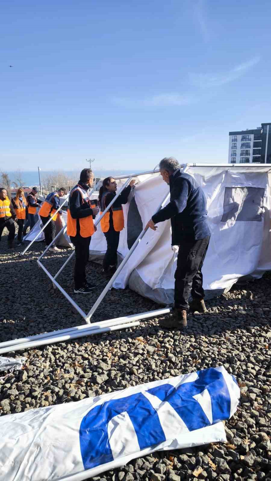 Samsun’da 7 büyüklüğünde deprem tatbikatı