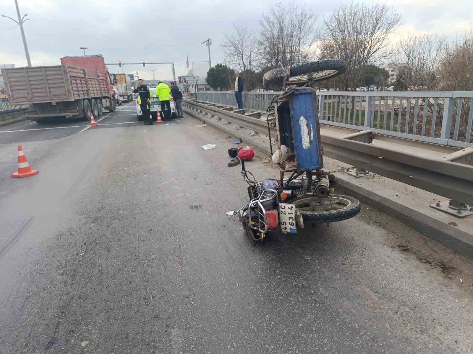 Turgutlu’da trafik kazası: 1 ölü