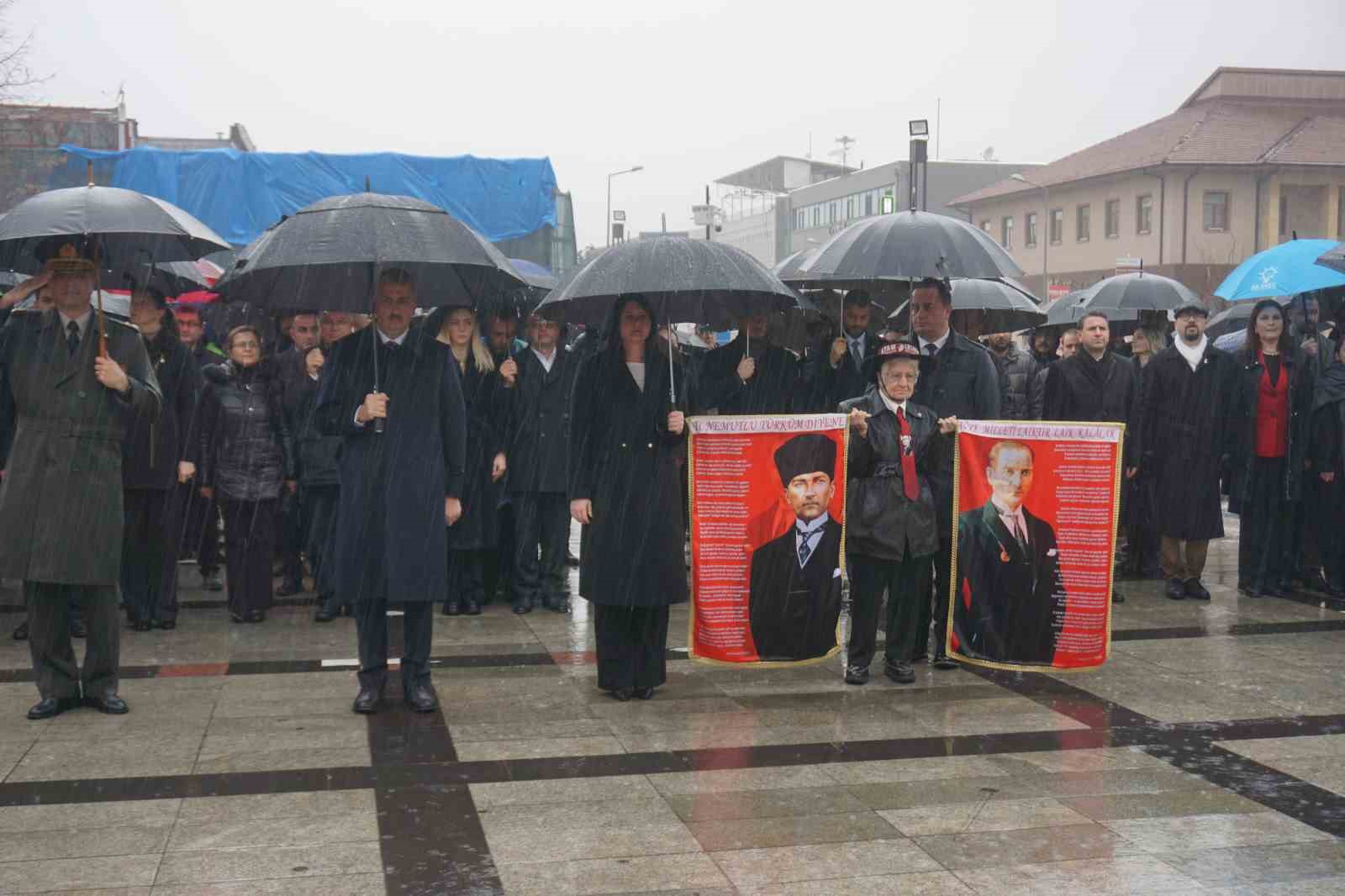 Atatürk’ün Edirne’ye gelişinin 94’üncü yılı törenle kutlandı