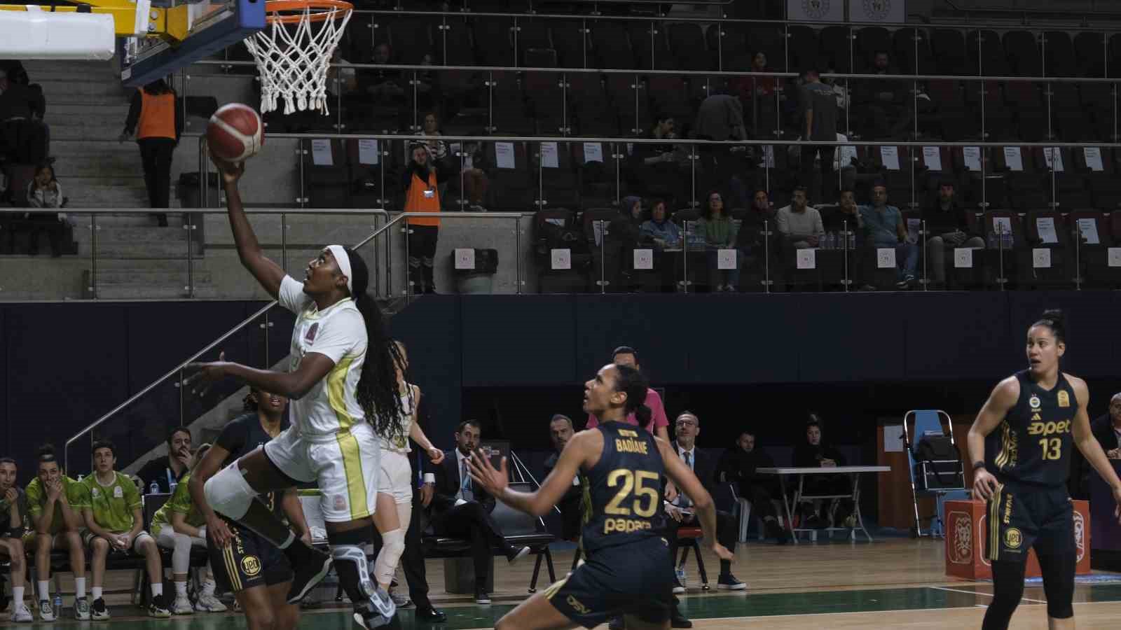 Kadınlar Basketbol Süper Ligi: Danilos Pizza: 70 - Fenerbahçe: 87