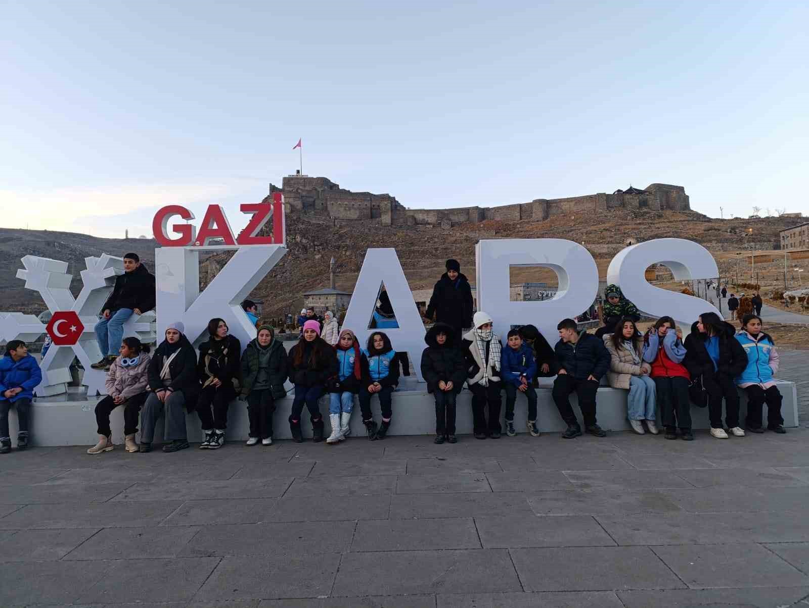 Çocuklar Kars ve Sarıkamış’ta tarihle buluştu