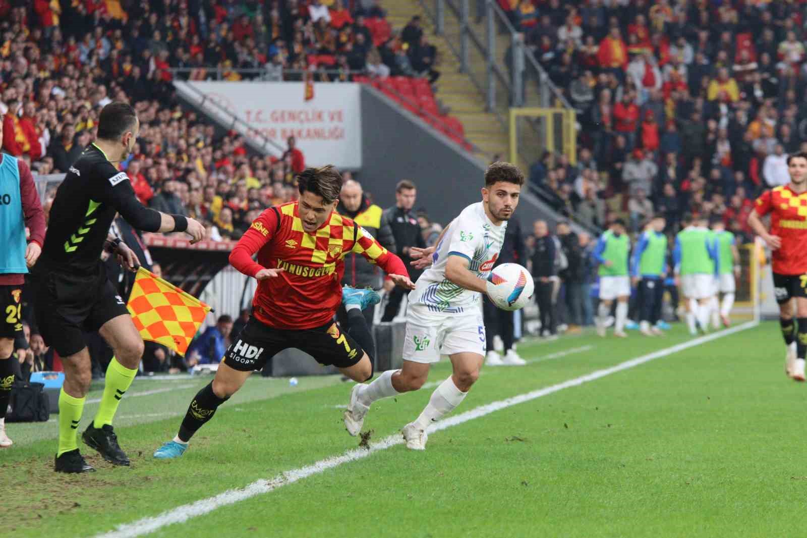 Trendyol Süper Lig: Göztepe: 3 - Çaykur Rizespor: 0