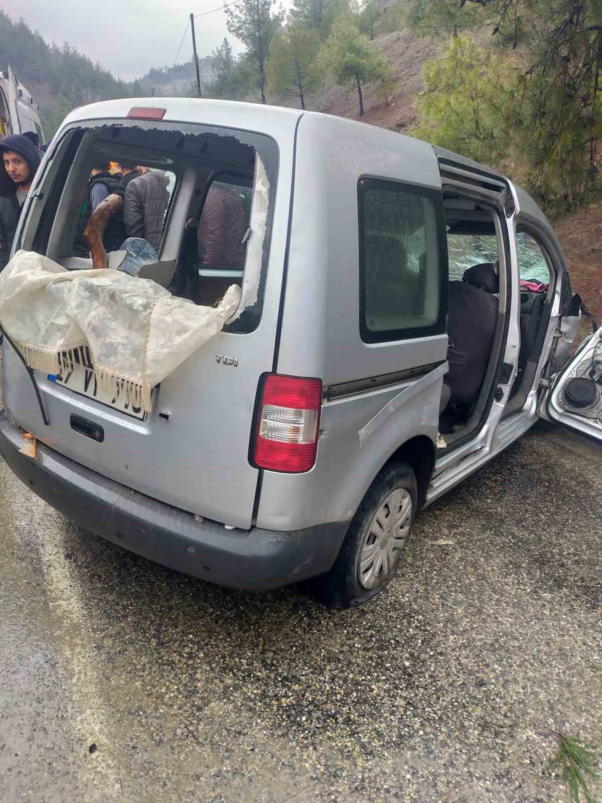 Kahramanmaraş&rsquo;ta trafik kazası: 6 yaralı
