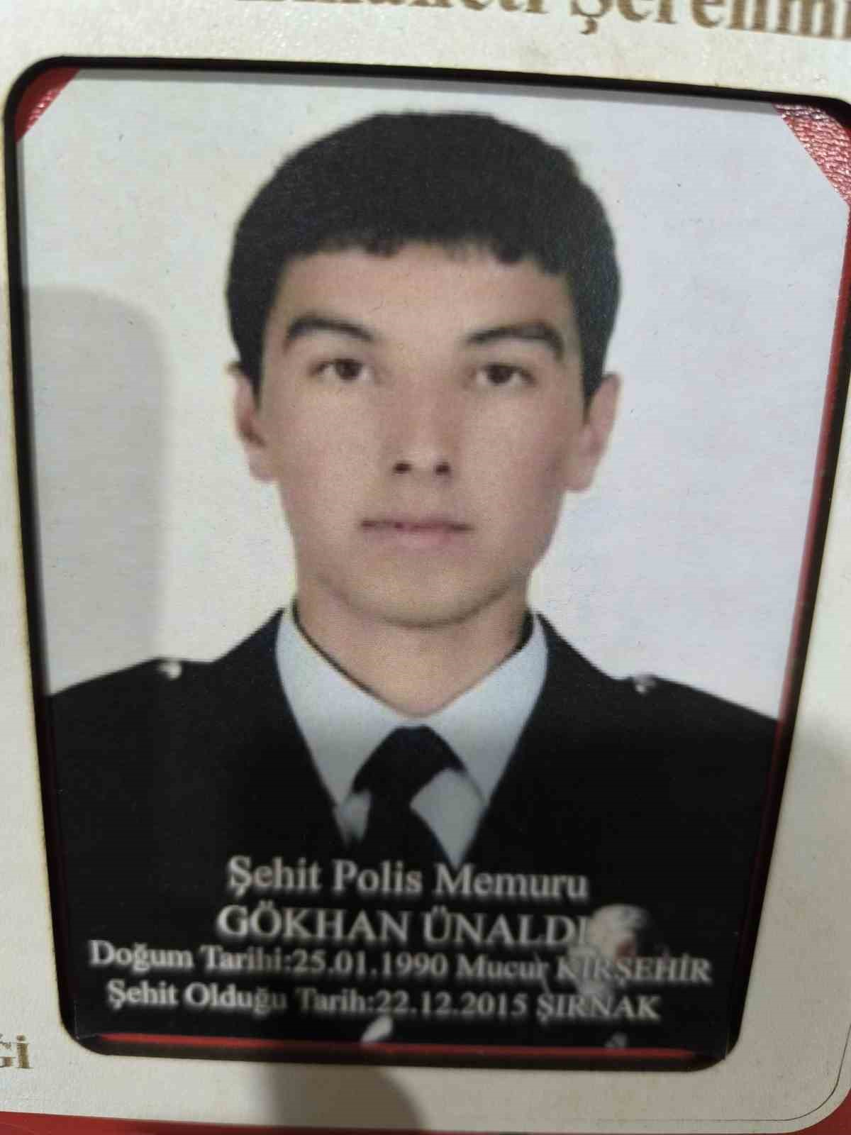 Şehit Polis Memuru Ünaldı dualarla anıldı