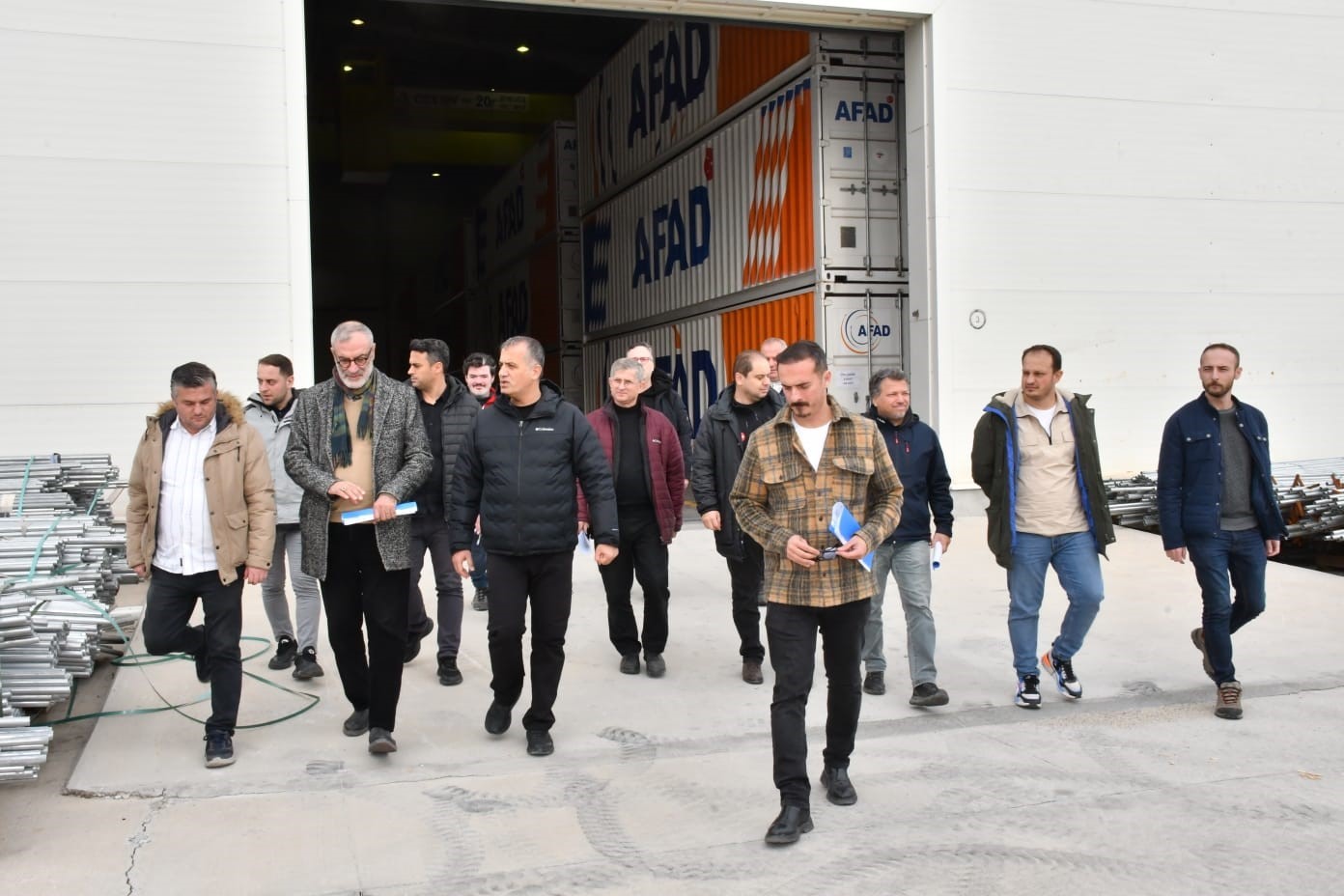 AFAD&rsquo;ın b&ouml;lgesel lojistik merkezi incelendi
