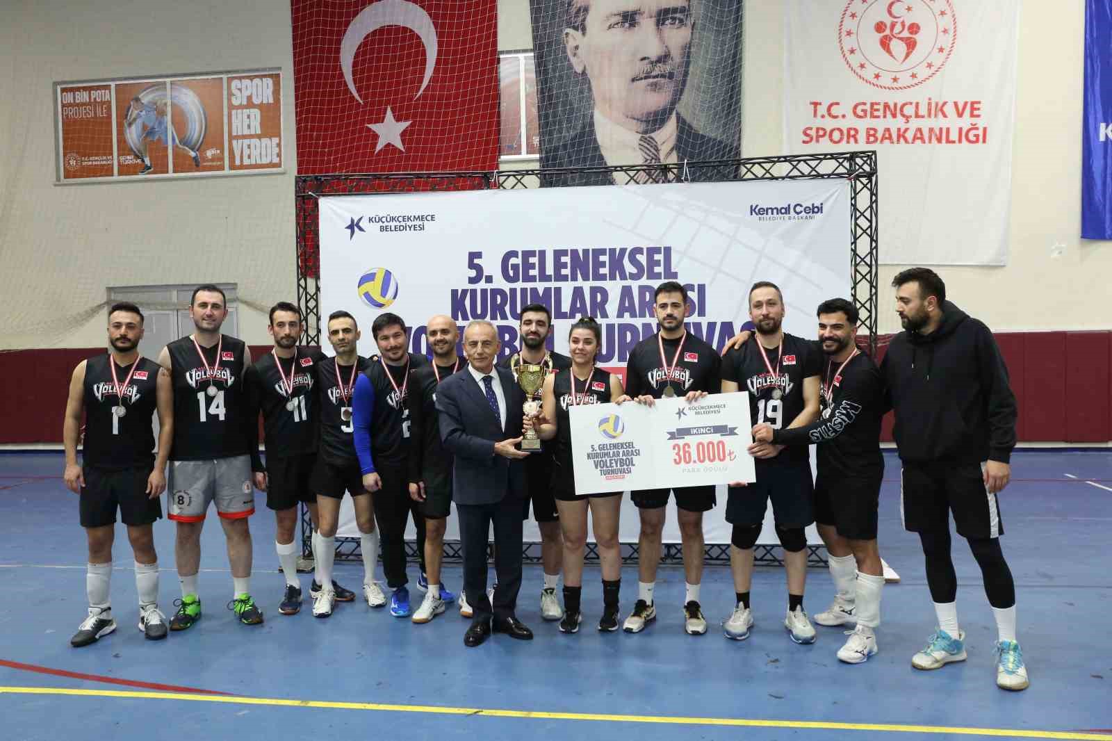 Voleybol Turnuvası’na 624 sporcunun performansı damga vurdu
