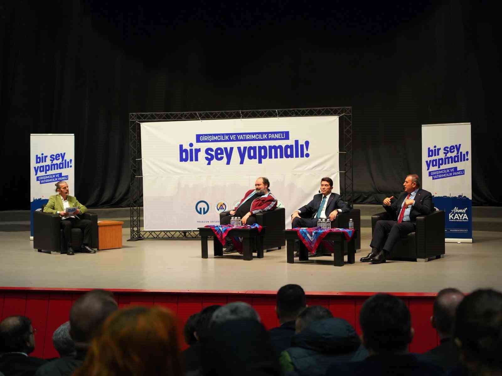 İşadamı Nevzat Aydın “Girişimcilik ve Yatırım’ panelinde fenalaştı
