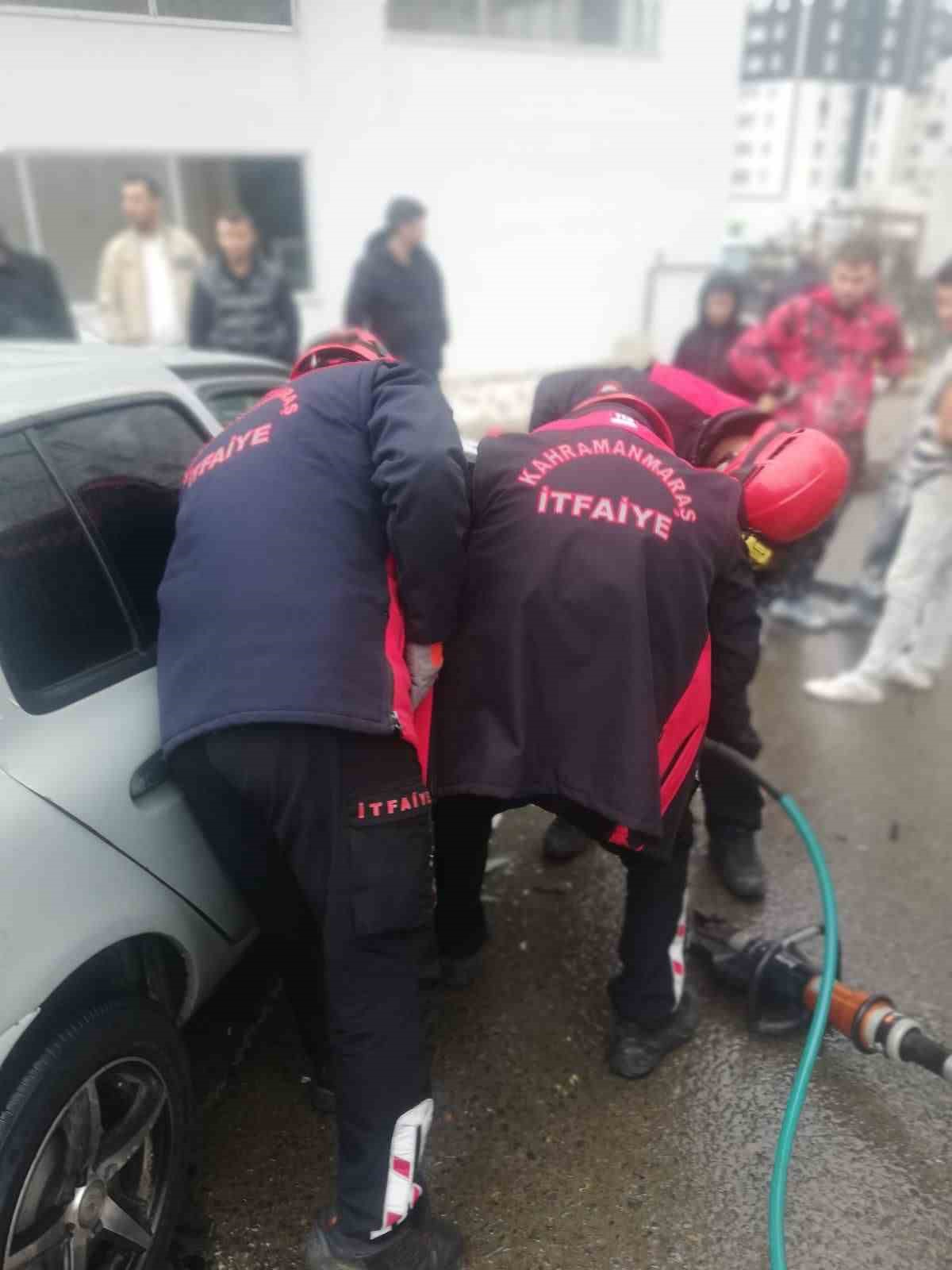 Kahramanmaraş&rsquo;ta trafik kazası: 2 yaralı
