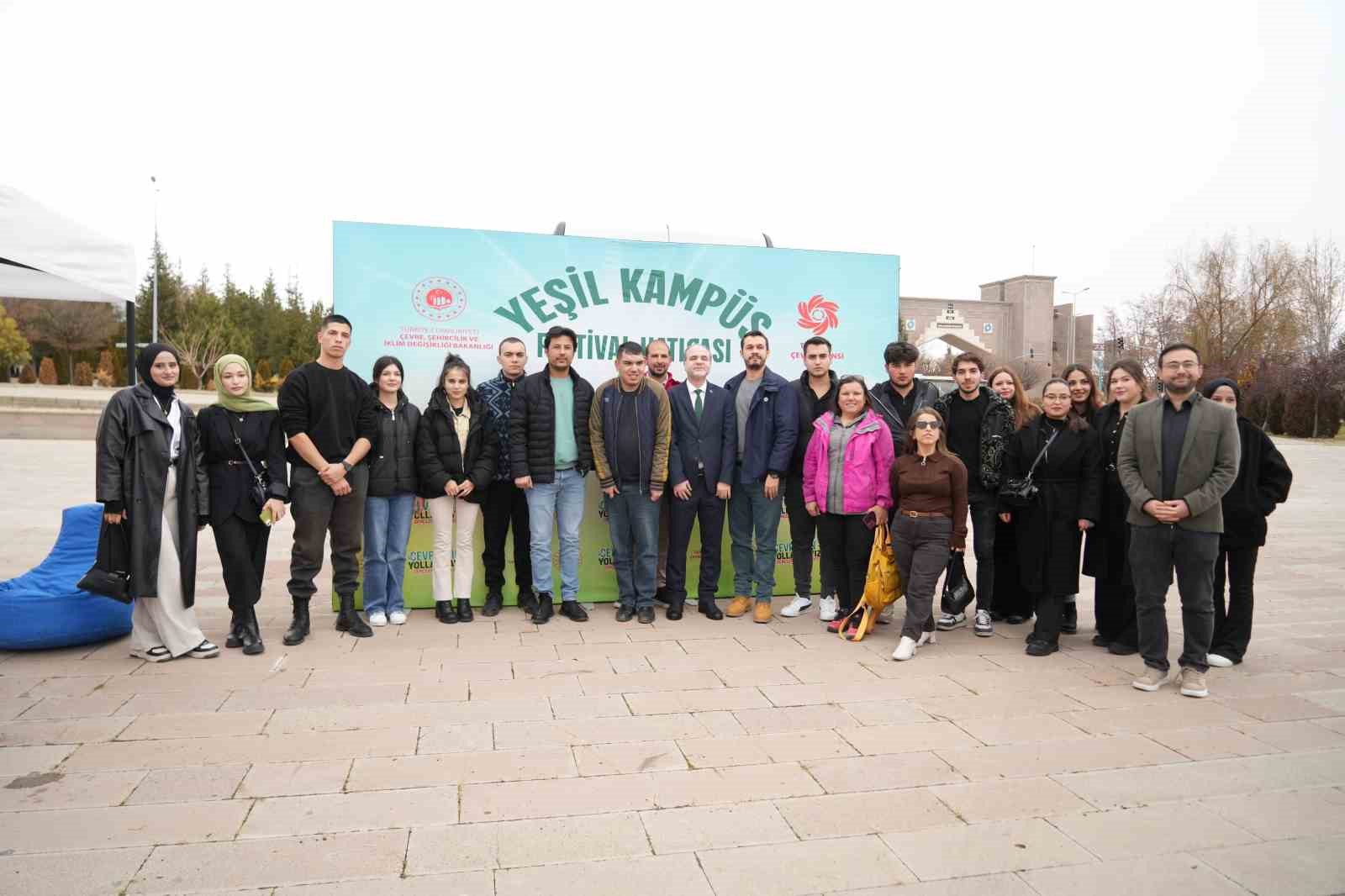 Niğde’de Yeşil Kampüs Festivali ile gençlerin çevre farkındalığını artıyor