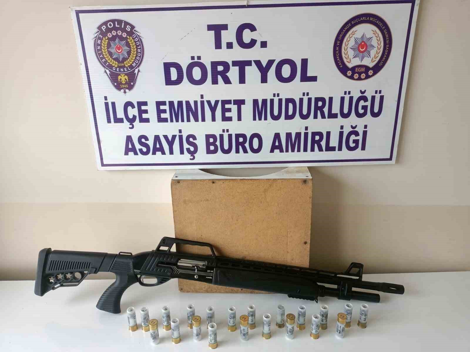 Dörtyol yakalan 2 şüpheli şahıs tutulandı