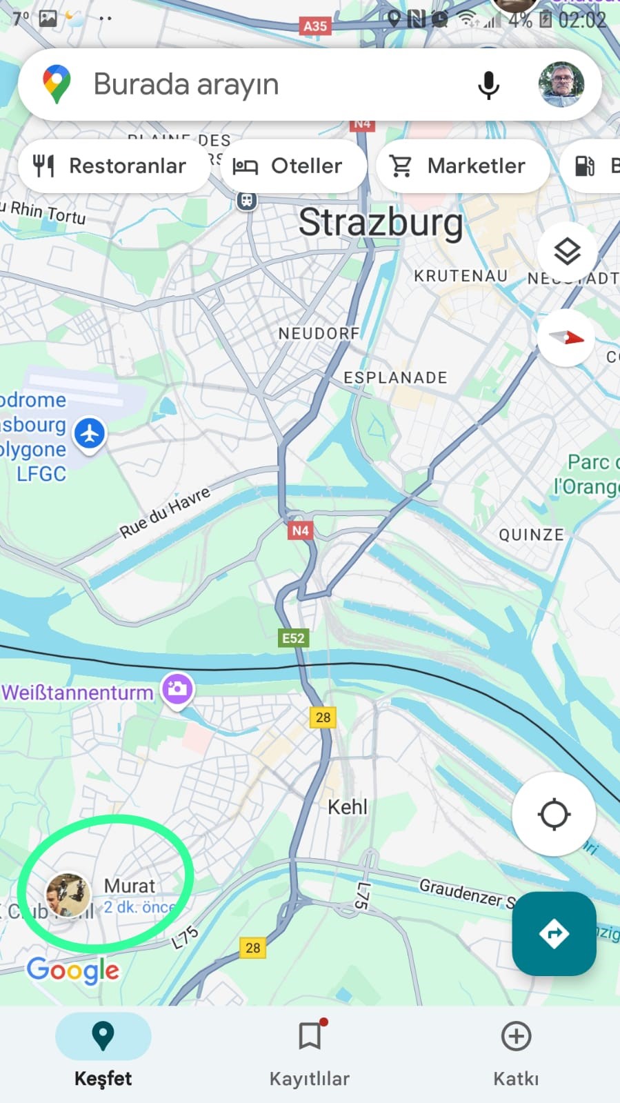 1993 model Ser&ccedil;e otomobil ile Almanya&rsquo;ya 53 saatte ulaştılar
