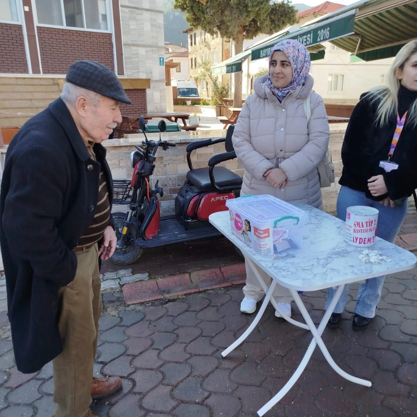 Başkan Dilsiz&rsquo;den minik Aydem&rsquo;e destek geldi

