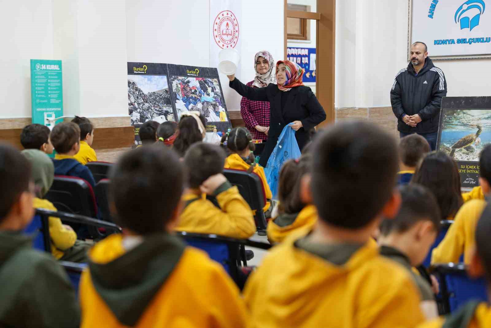 Selçuklu’da okullar sıfır atık için yarışıyor
