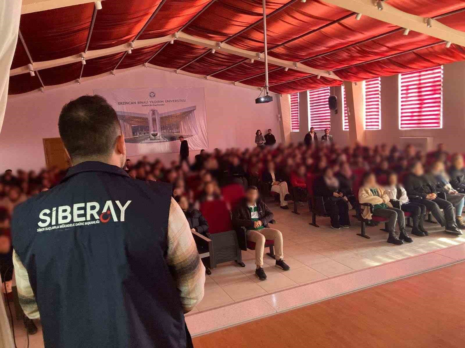 Erzincan Emniyeti’nden siber güvenlik eğitimi