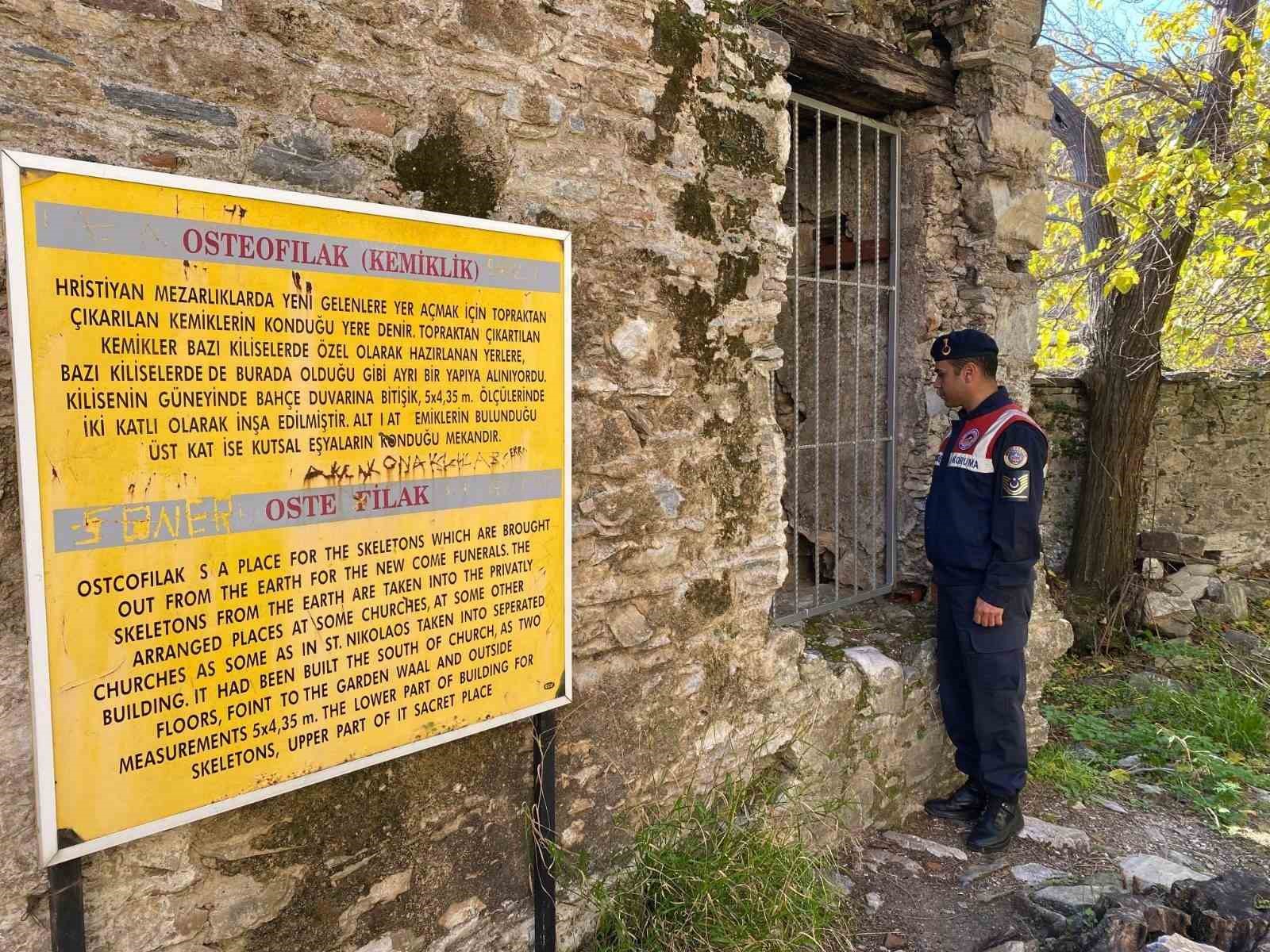 Aydın’da tarihi yerler jandarma kontrolünde
