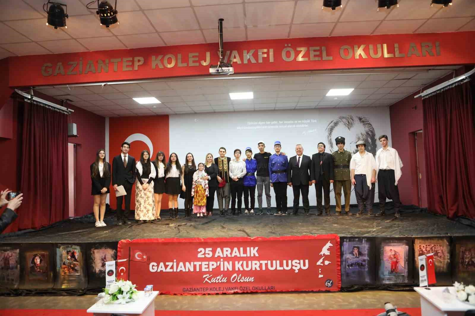 Gaziantep Kolej Vakfı’nda 25 Aralık coşkusu