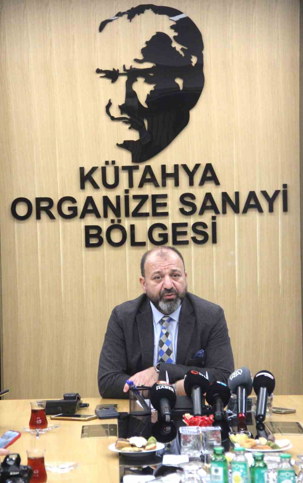 "Kütahya OSB’yi modern, çevre dostu ve yenilikçi bir sanayi bölgesine dönüştürdük"
