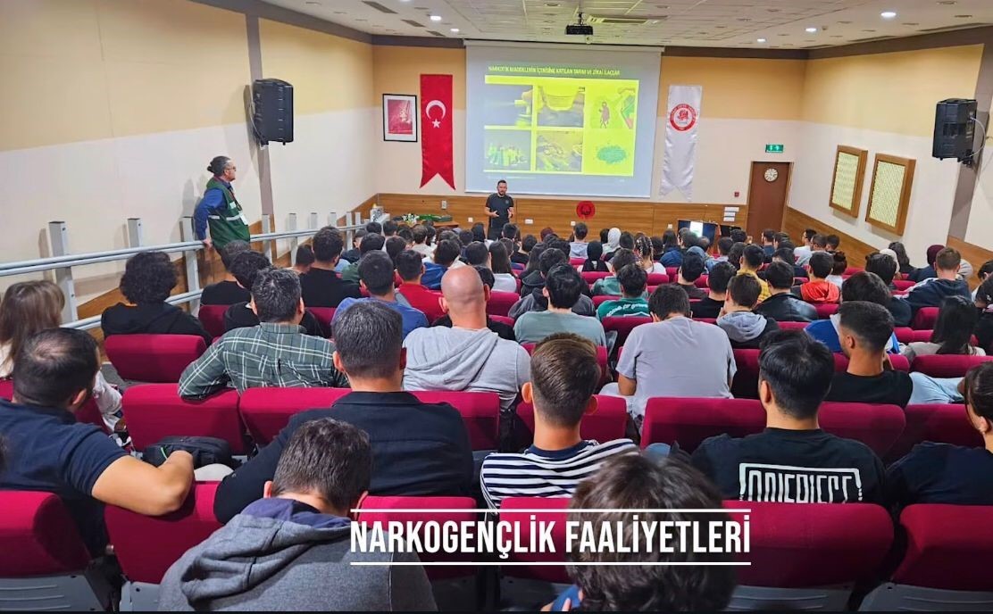 Isparta’da 2024’te 50 bin kişiye uyuşturucuyla mücadele eğitimi verildi