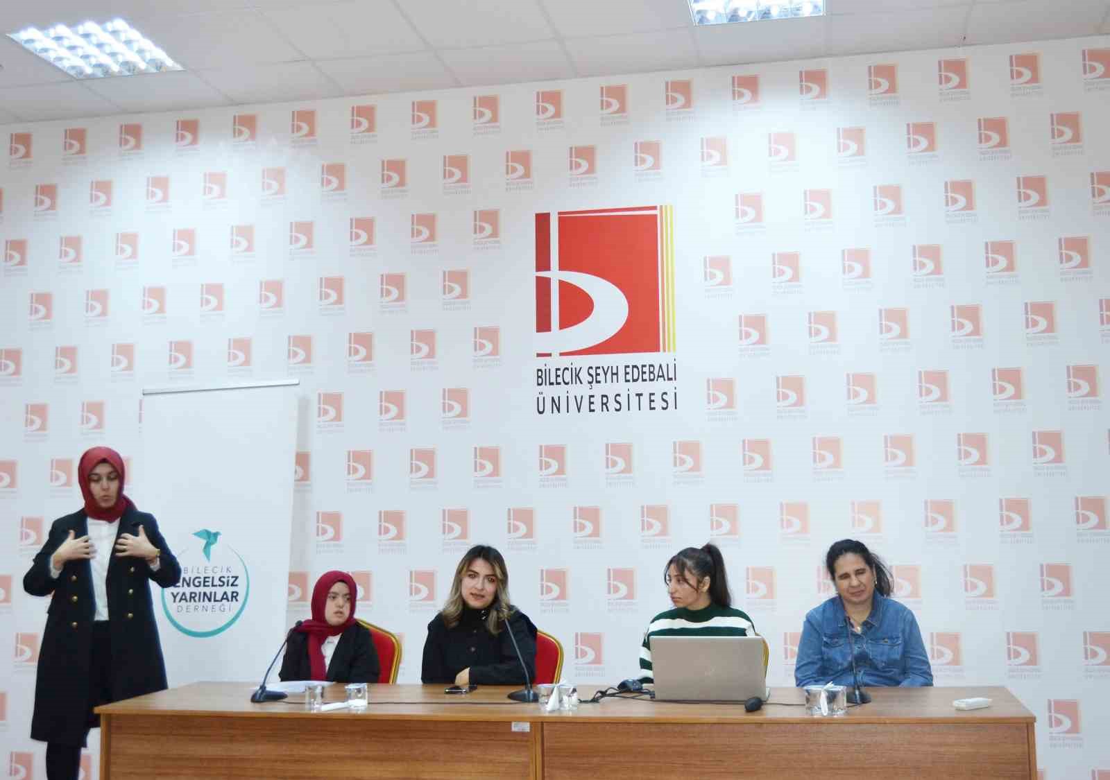 BŞEÜ’de ‘Engelsiz Kariyer’ semineri düzenlendi