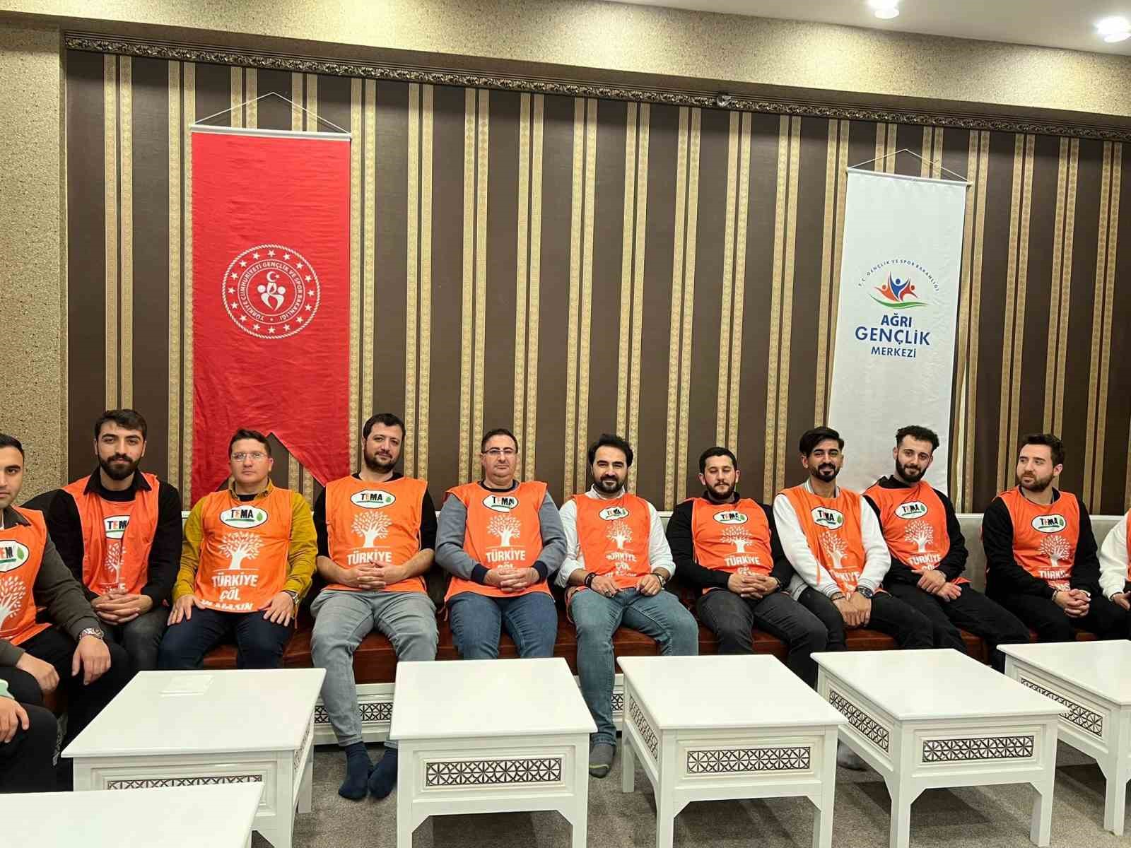TEMA Ağrı İl Temsilciliği yeni d&ouml;nem &ccedil;alışmalarını değerlendirdi
