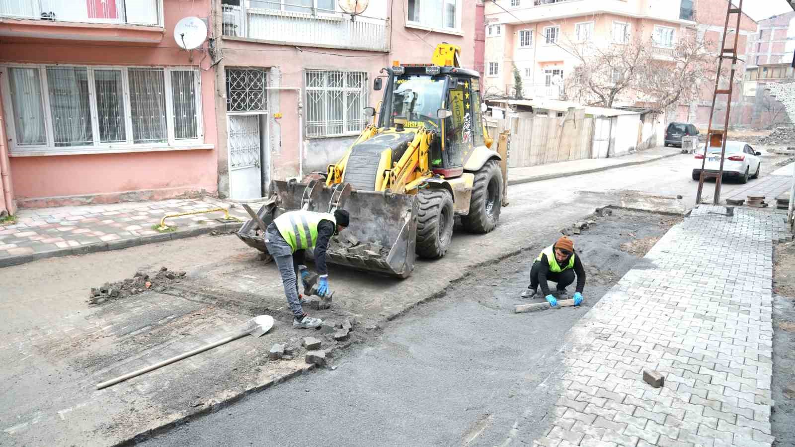 Battalgazi’de altyapı çalışmaları sürüyor