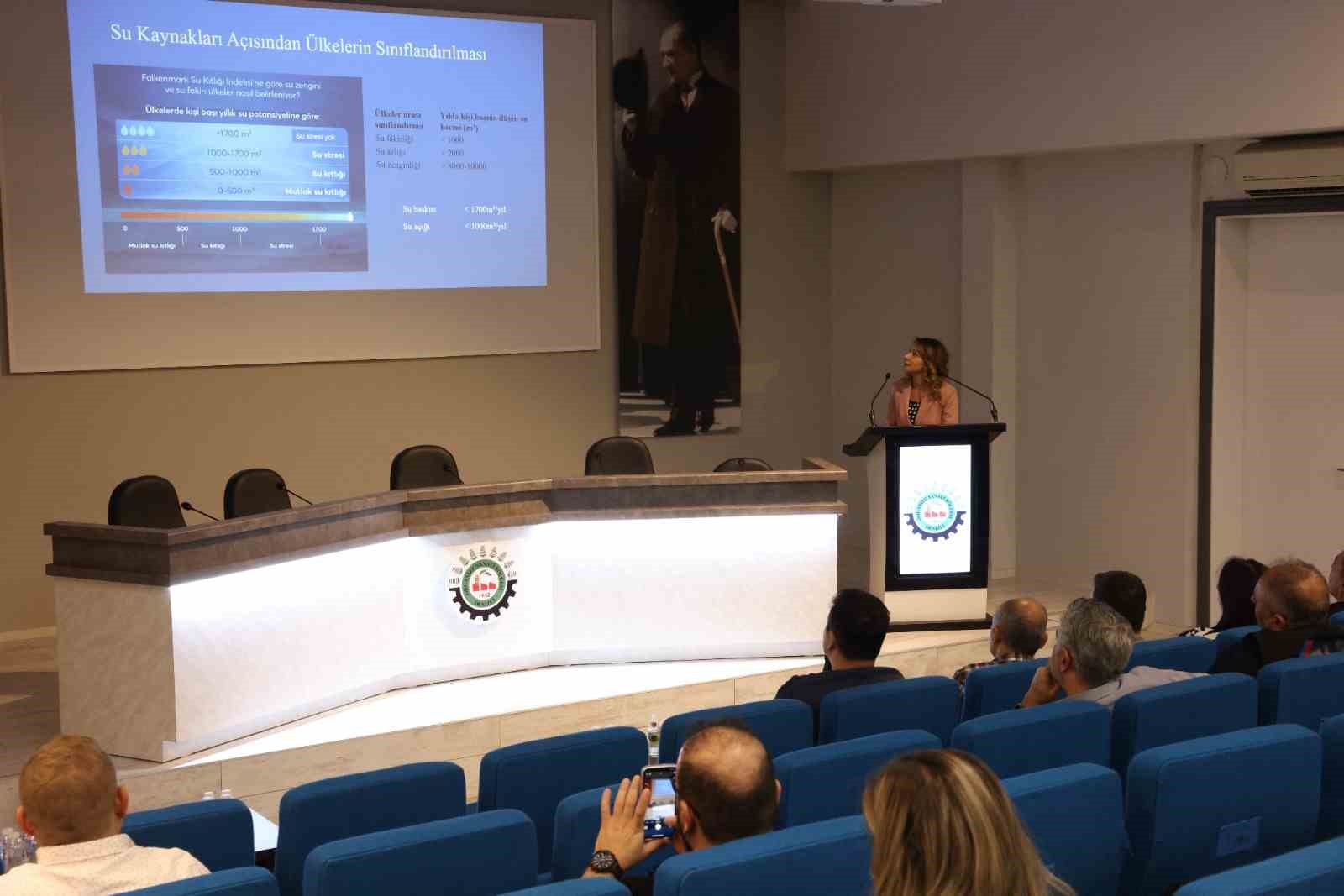 Denizli OSB&rsquo;de Su Verimliliği ve Y&ouml;netimi konuşuldu
