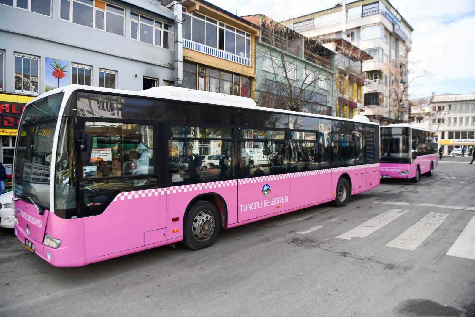 Konya’dan Tunceli’ye 2 otobüs
