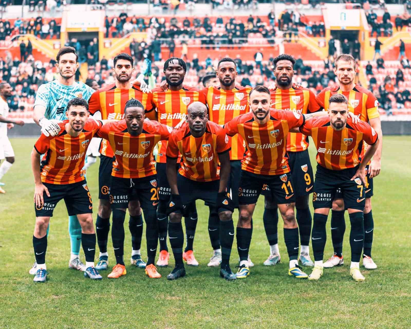 Kayserispor 2. yarıda 9 gol attı