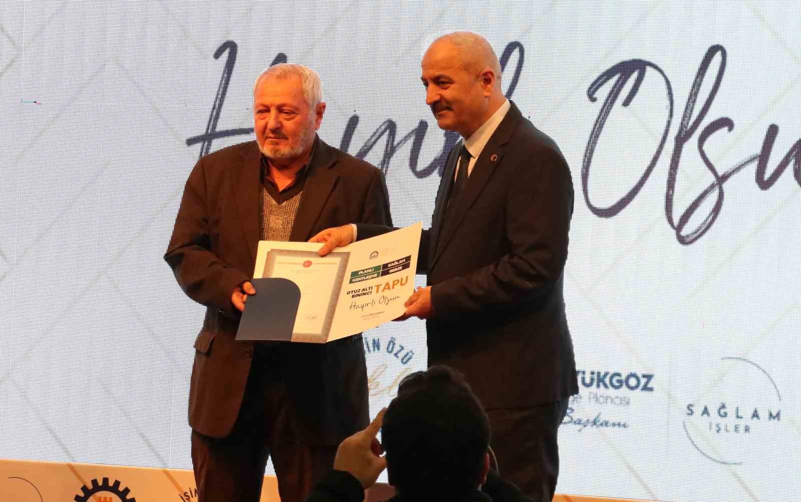 Bakan Bolat: "Bu yıl 1 milyon 400 binden fazla kişi ev satın aldı"